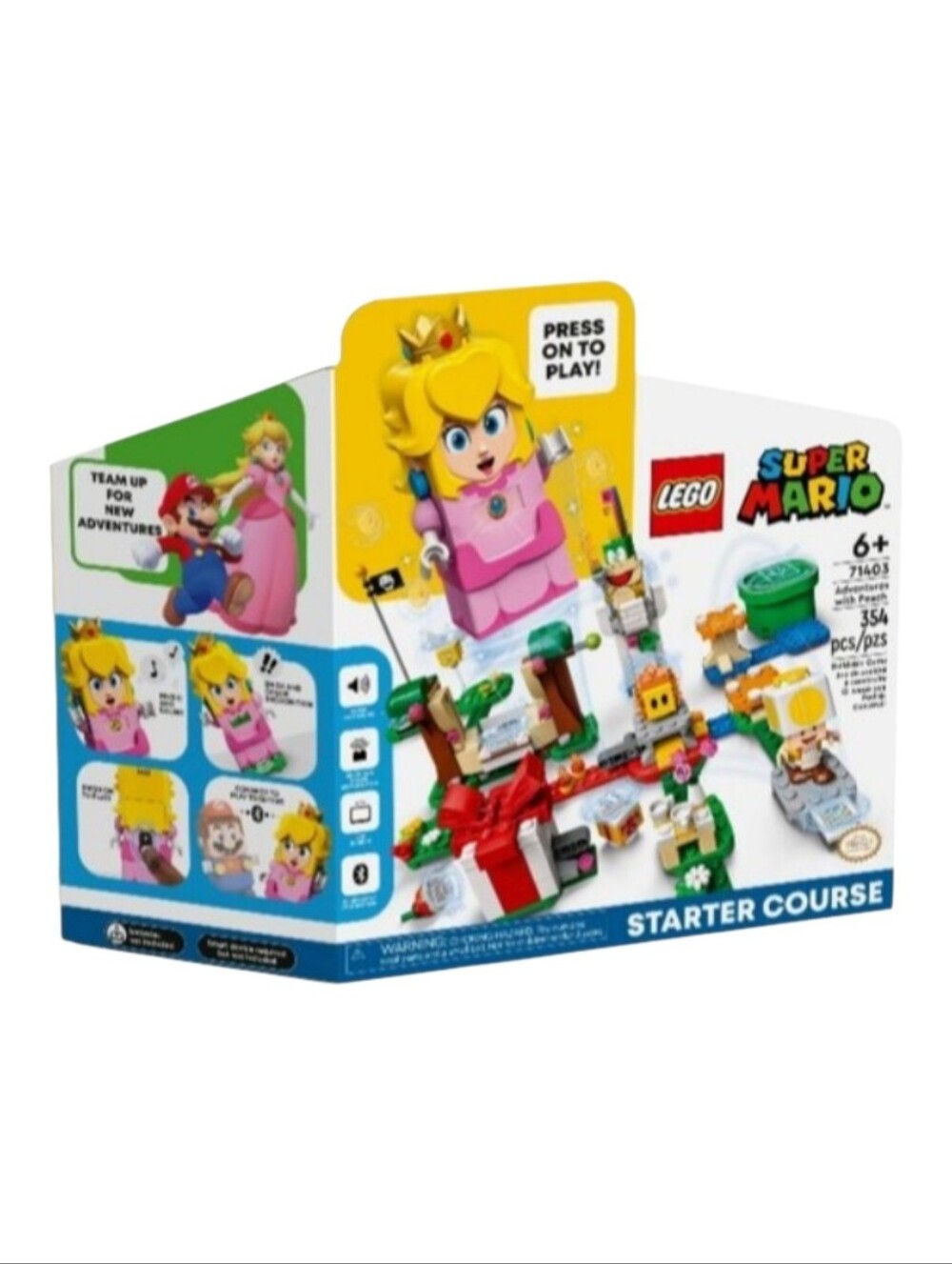 * NEW * LEGO Super Mario Peach Adventures Starter Course Toy - 71403